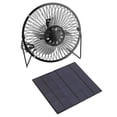 thumbnail image 3 of ANGGREK Mini Solar Fan,Solar Powered Car Fan,Mini Solar Fan 6V 3.5W USB Solar Powered Black Polysilicon Material Portable Solar Panel Fan For Picnic Fishing, 3 of 8