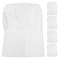 thumbnail image 1 of 20 gorros de chef ajustables para niños, desechables, de tela no tejida, color blanco, para cocina, catering y repostería, 1 of 8
