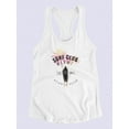 thumbnail image 3 of Miami Surf Club Tank Women - Women Racer Back, White, 2XL, 3 of 4
