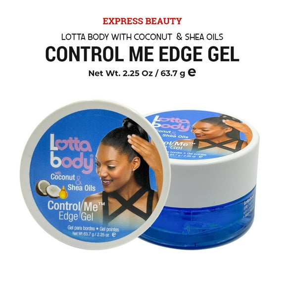 Express Beauty Edge Control Lottabody with Coconut & Shea Oils Control Me Edge Gel - 2.25 oz