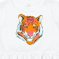 thumbnail image 4 of Inktastic Tiger Head Girls Toddler Dress, 4 of 5