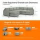 thumbnail image 2 of Sala Seccional Modular Esquinera Adapti 6 Plazas + Otomano | Gris Niebla, 2 of 8