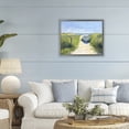 thumbnail image 3 of Stupell Industries Tropical Moored Boat on Path Gray Floating Frame Canvas Art, 21 x 17, by Sisi and Seb, 3 of 8