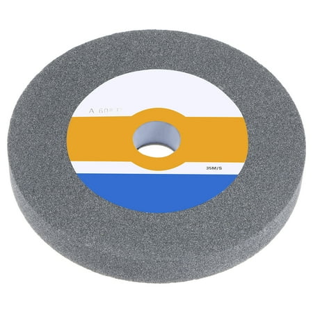 

Bench Grinding Wheel 8 Inch 60 Grit 1 Thickness 11/4 Inch Arbor Grey