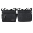 thumbnail image 3 of Bolso bandolera de lona negra para hombre de TINKSKY, bolso bandolera tipo cartera, bolso de viaje para hombre, 3 of 6