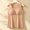 Beige, variant on L-4XL Plus Size Women's Thermal Top with Built-in Bra, Seamless Fleece-Lined Warm Base Layer for Winter Daily Wear
