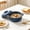 #0808-Navy, variant on Kieccall Striped Microwave Safe Cooking Pot With Heat Resistant Lid Gift