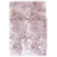 thumbnail image 3 of Snugtown Super Soft Dusty Rose Faux Fur Area Rugs, Fuzzy Fluffy Rectangle Carpet, Shaggy Furry Floor Mat for Nursery Rugs Living Room Bedroom Bedside, 2 x 3 Feet, 3 of 4