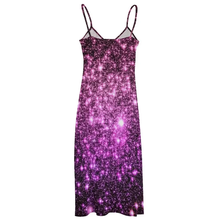 open lace back dress Galaxy prom dress – Izmira Tawfeek Designs