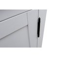 thumbnail image 6 of Bellaterra Home 55" Double vanity in Glacier Ash finish top with Black galaxy and rectangle sink, 6 of 14
