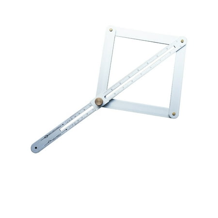 

Aluminum Alloy Angle Finder Diagonal Measuring Tool Combination Angle Ruler (Silver)