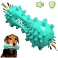 thumbnail image 2 of Puede limpiar juguetes para perros, cepillos de dientes para perros, juguetes para masticar de goma sólida para perros pequeños y medianos, amarillo Rojo Verde, 2 of 5