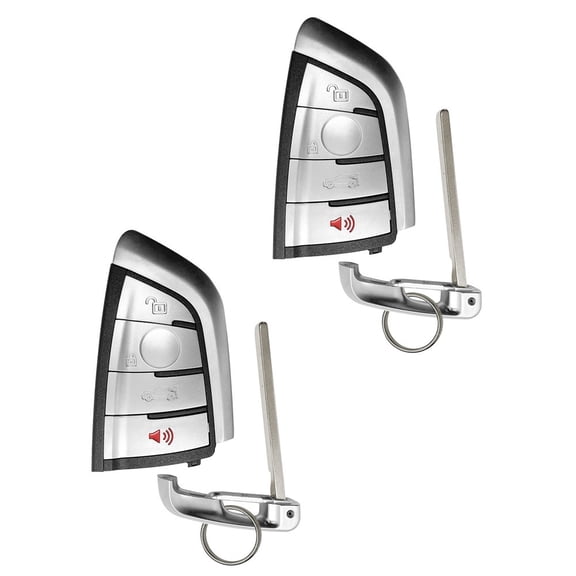 2 Remote Car Key Fob for 2014 2015 2016 BMW X5 X6 NBGIDGNG1 4 Button 434MHz 49 Chip