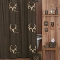 thumbnail image 3 of Bone Collector Shower Curtain 72 X 72 Inch Fabric Shower Curtain for Bathroom Stalls and Bathtubs Easy Care Machine Washable, 3 of 3