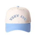 thumbnail image 6 of VERGIAC BAY AREA Letter Embroidered Trucker Hat, Unisex Adjustable Snapback Mesh Cap for Daily Commute Travel Outdoor Wear, 6 of 11