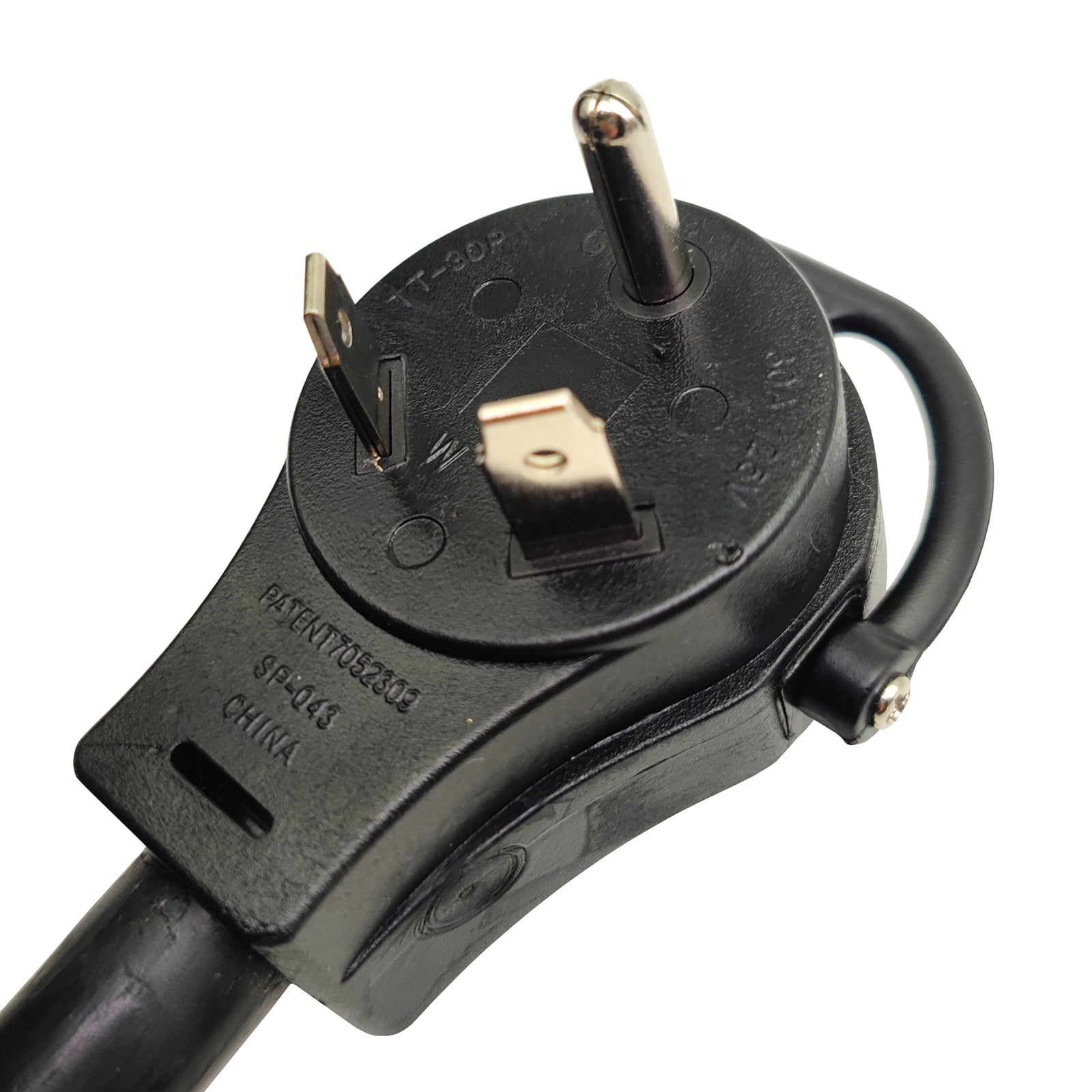 Parkworld 886528 RV 30A to Shore Power 50A Extension Cord Adapter TT-30P to SS2-50R (25FT)