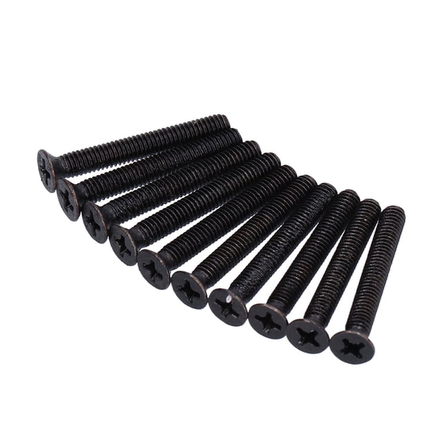 Tornillo, 50 piezas Tornillo avellanado Tornillo avellanado plano Tornillo en cruz Elegante y moderno
