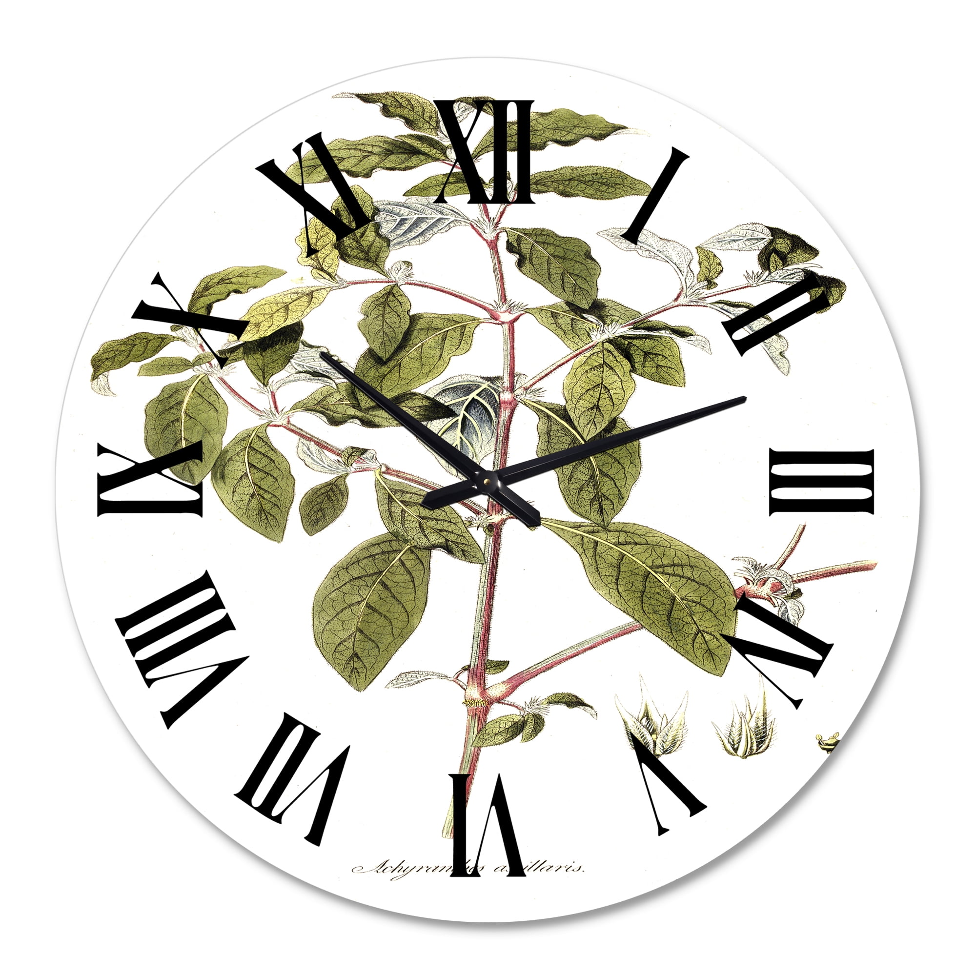 Designart 1 in Quartz Traditional Wall Clock