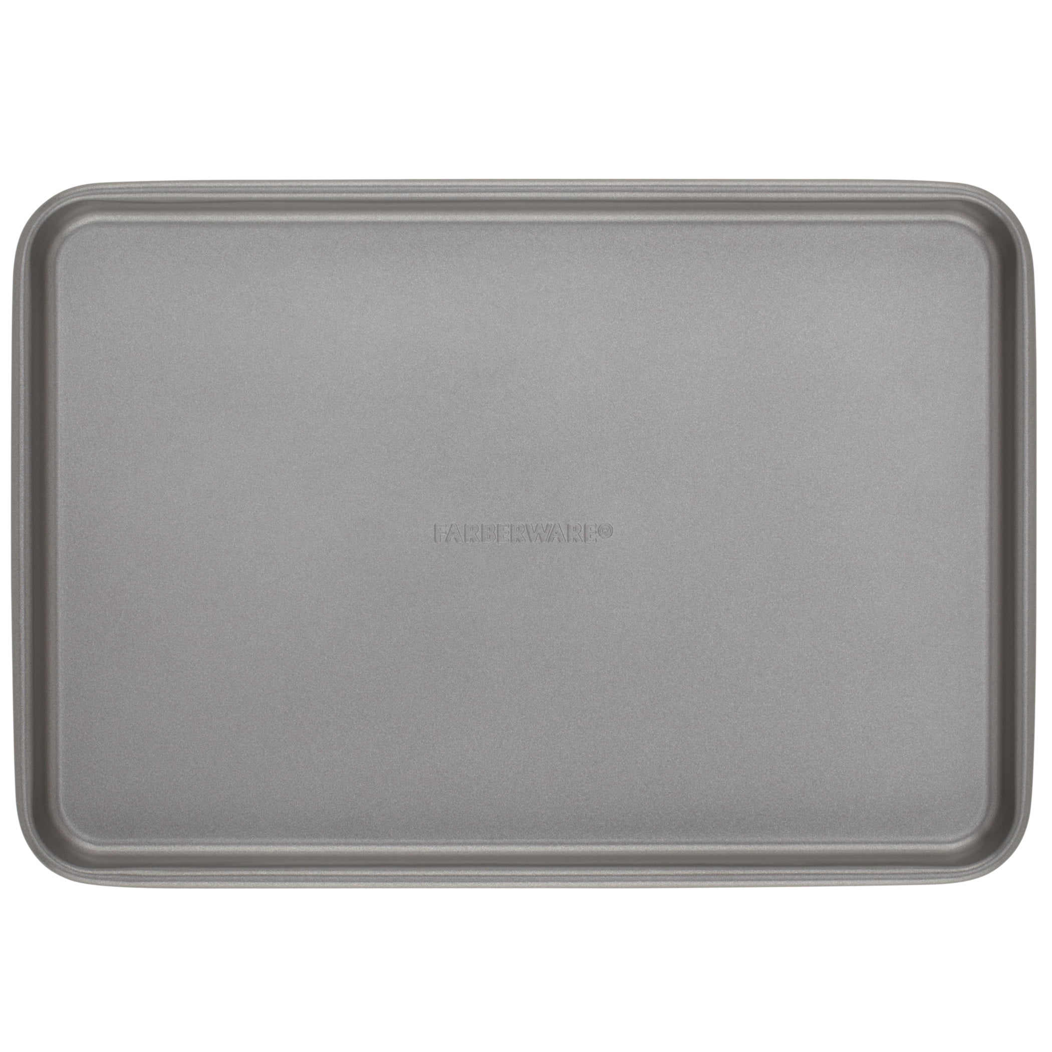 Farberware 5 Piece Nonstick Toaster Oven Bakeware Set, Gray