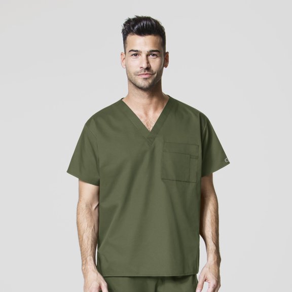 WonderWink Unisex Short Sleeve V-Neck Top