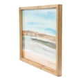 thumbnail image 3 of Creative Co-Op Abstract Watercolor Landscape Print with Rustic Wood Frame, 3 of 6