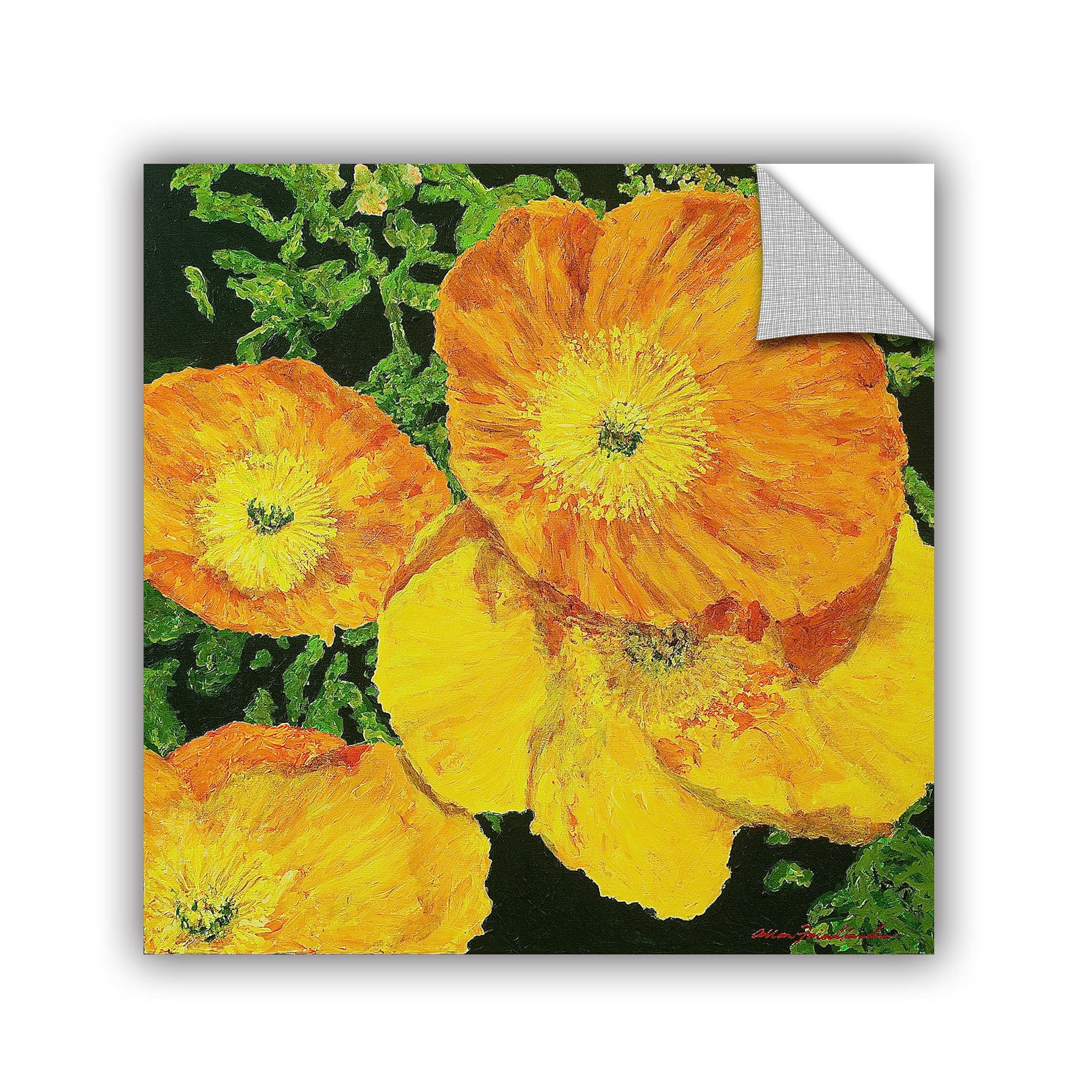 ArtAppealz Allan Friedlander "Blazing Glory" Removable Wall Art