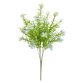 thumbnail image 2 of Artificial Plants & Flowers, Spring Artificial Daisy Bouquet 1 Bundle Plastic Cemetery Memorial Flowers for Grave Decorations, Indoor/Outdoor Sympathy Arrangements, 2 of 9