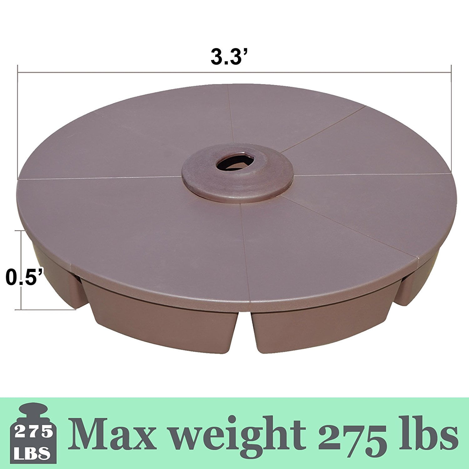 Strong Camel Outdoor Patio Umbrella Stand Deck Parasol Weight Base Strong Camel Outdoor Patio Umbrella