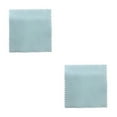 thumbnail image 2 of Injueey 100 piezas de paño de limpieza de joyas cuadradas, collar reutilizable de doble cara, suministros de mantenimiento brillante, azul Azul marino 2piezas, 2 of 6