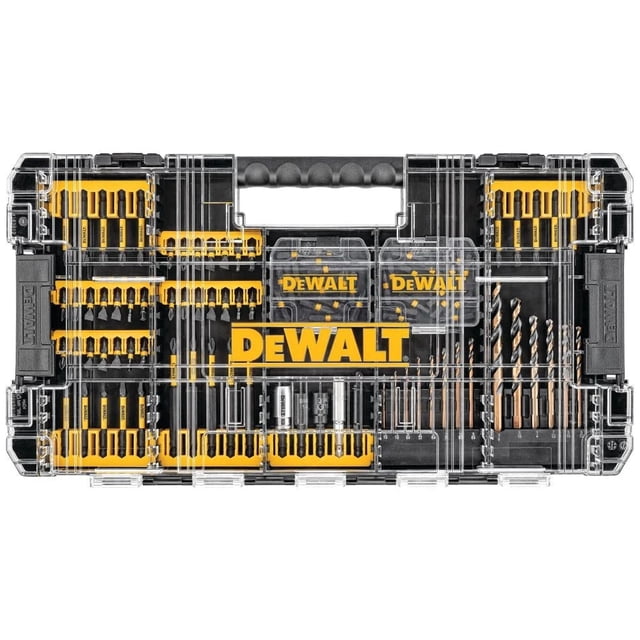 Juego de Brocas y Destornilladores DeWalt Flex Torq, con 100 Piezas; DWANGFT100SET