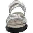 thumbnail image 2 of Greenleaf Women's Unity Spikeless Golf Sandals White Medium 5, 2 of 7