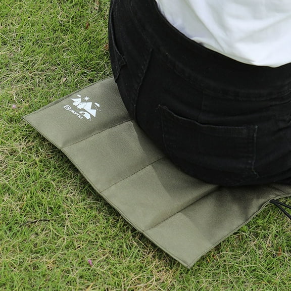 Lightweight Seats Pad Foldable And Portable Perfect For Parks And Beaches Army Green Fangkenuo