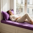 thumbnail image 6 of Pillow Shams, Microfiber Standard, Fade, Wrinkle and Shrinkage Resistant Soft Pillow Covers with Envelope Closure Sham Cover for Hot Sleepers Purple, 6 of 6