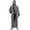 A05-Dark Gray, variant on Mens Robe with Hood Classic Terry Cloth Bathrobe for Men Soft Knee Length Bathrobes for Spa and House Bathrobe Home Wear for S-5XL