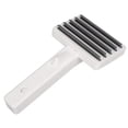thumbnail image 4 of M Buder Dog Deshedding Brush Durable ABS Portable Comfortable Handle Body Massage Hair Scurf Removal Tool Pet Grooming Brush for Dogs and Cats, 7.87 inches / 20 cm Length, 4 of 5
