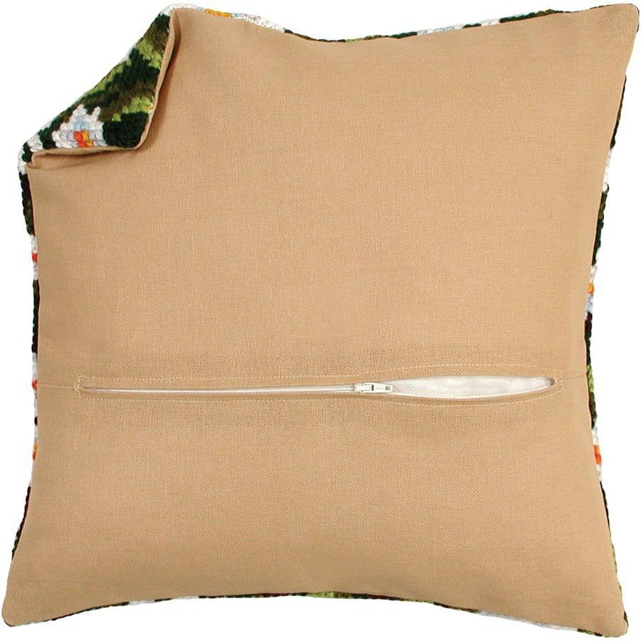 Cushion Back with Zipper, 18" x 18"
