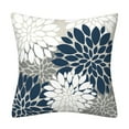 Clearance Sale!Giyblacko Blue Grey Floral Throw Pillows Farmhouse
