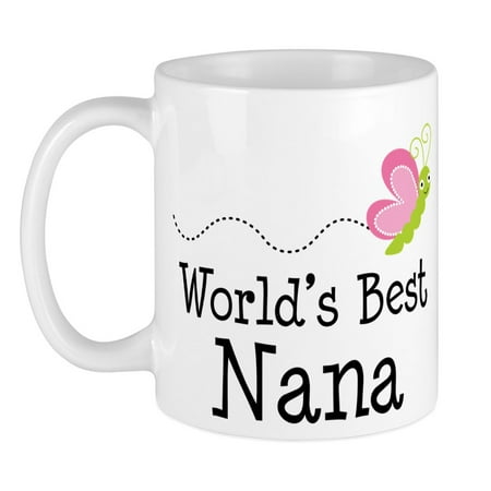 CafePress - World's Best Nana Mug - Unique Coffee Mug, Coffee Cup (Best Nana Coffee Mug)