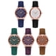 thumbnail image 5 of Reloj De Mujer Con Correa De Cuero, Reloj De Pulsera Informal A La Moda, Cristal Redondo Con Temperamento, Reloj Para Chicas, Empresa Escolar, Hogar Monstrate AP006176-02, 5 of 6