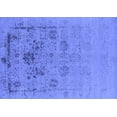thumbnail image 1 of Ahgly Company Indoor Rectangle Oriental Blue Industrial Area Rugs, 2' x 3', 1 of 4