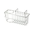 thumbnail image 2 of Xihbxyly Cesta Colgante de Acero Inoxidable, Resistente a La Corrosión, con Estante para Grifo, Diseño Minimalista y Elegante, Fácil Drenaje, Solución de Almacenamiento para Cocina y Baño, Ideal para, 2 of 6