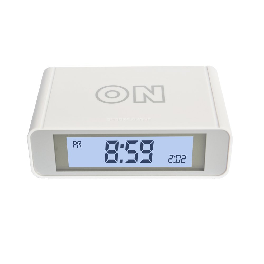 Flip alarm clock_Digital Alarm Clock Travel Alarm Clock With Flip On
