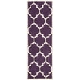 thumbnail image 5 of SAFAVIEH Chatham Gavin Geometric Wool Area Rug, Purple/Ivory, 6' x 9', 5 of 10