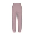thumbnail image 5 of JJHGVB Joggers for Women Sweatpants Women Sweatpants For Women Pants Drawstring Casual Fashion Solid Color Cropped Pants Baggy Pants Sweat Pants Gray XL, 5 of 5