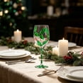 thumbnail image 6 of Colorful Painted Christmas Wine Glass 9in Festive Stemware Art Goblet with Gift Box for Holiday Party Table Decor, 6 of 6