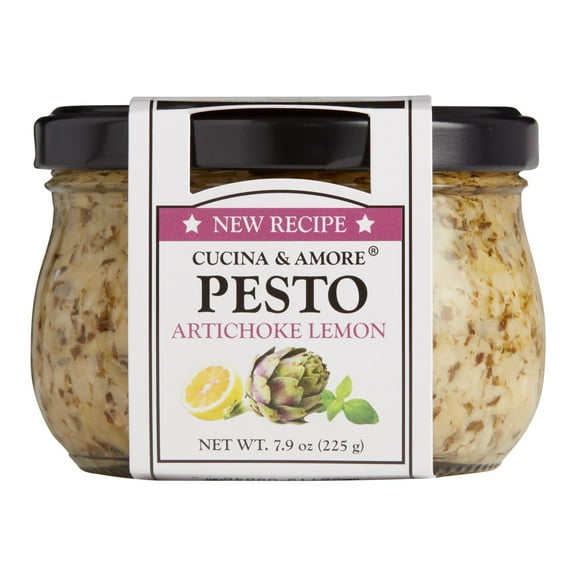 Cucina & Amore Artichoke Lemon Pesto 7.9 oz. Pack of 4