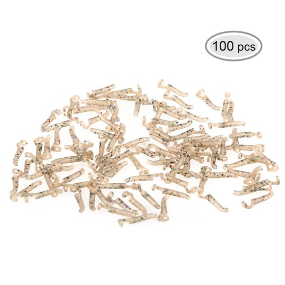 Camouflage Small Size Rubber Fishing Hook Sleeves - 30pcs Set, Anti-Tangling Rig Accessory for Enhanced Hooking Accuracy, Smooth Inwall Design to Protect Fishing Line, Essential Tool for Anglers