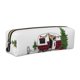 thumbnail image 1 of Fotbe Vintage Buffalo Plaid Christmas Camper Estuche para Lápices de Cuero con Estampado, Estuche con Cremallera Resistente, Organizador Compacto y Elegante para Papelería, 1 of 7