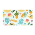 thumbnail image 5 of Bath Mat Soft Plush Non-Slip Absorbent Bathroom Rugs 39"x20" Hat Sunglasses Leaf Pineapple, 5 of 8