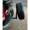 thumbnail image 4 of Hornet Outdoors Truck Heavy Duty Black :Powder Coated Receiver Hitch Spare Tire Mount, 4 of 6